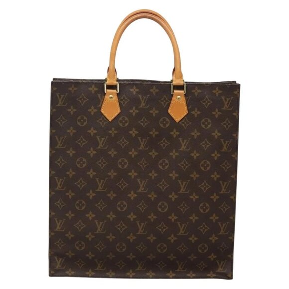 LOUIS VUITTON Monogram Sac Plat Hand Bag M51140 LV Auth 132837 - Picture 13 of 16